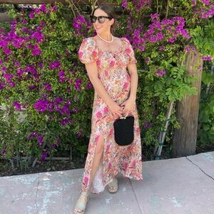 & Other Stories Floral Dress dress size 8